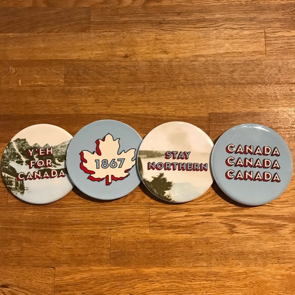 🇨🇦Set of 4 Canada Coasters - Arborist - Eh - Canadian🇨🇦 🌲 - Picture 9 of 9